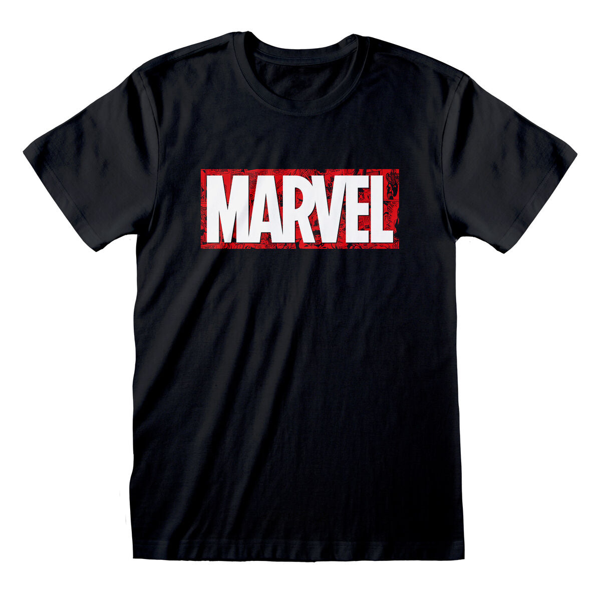 Unisex Short Sleeve T-Shirt Marvel Black-Clothing, Men-Marvel-L-Urbanheer