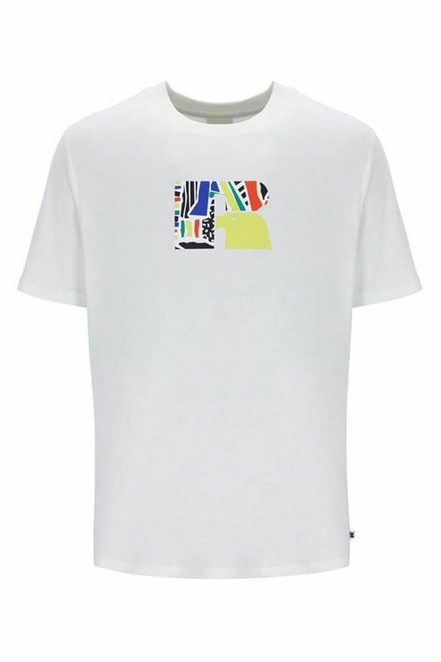Men’s Short Sleeve T-Shirt Russell Athletic Emt E36211 White-0