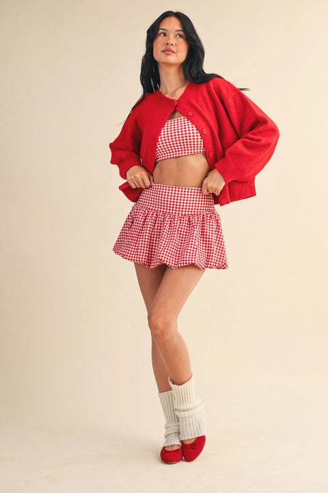 Knit Button Up Cardigan Sweater