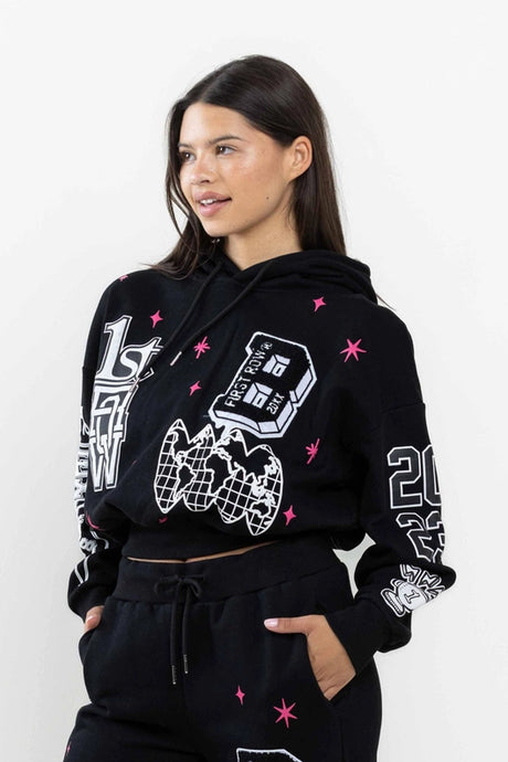 Bright Future Cropped Hoodie
