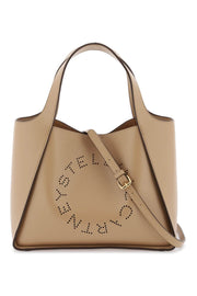 Stella Mccartney Stella Logo Tote Bag Dark Brown-Bag-Stella McCartney-os-Urbanheer