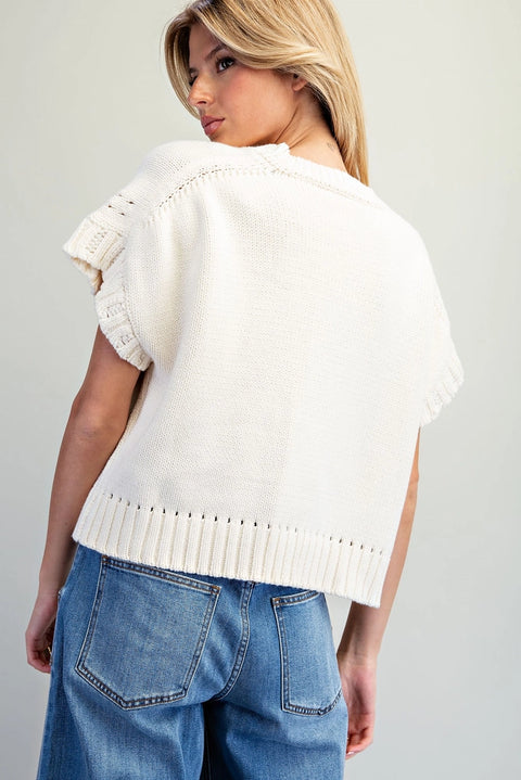 Duck Graphic Sweater Top