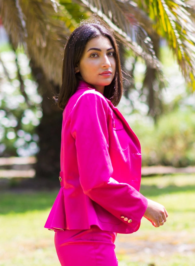 Aurea Jacket Suit-Jacket Suit-Nereide Asturias-raspberry-XS-Urbanheer