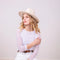 Florence Solid Double Sheer Stretch Top-AMB Designs-M/L-White-Urbanheer