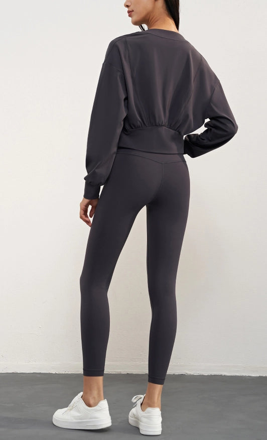 Evadne Element Zipper Boyfriend Bomber Jacket Black-JACKET-91thelabel-S-Urbanheer