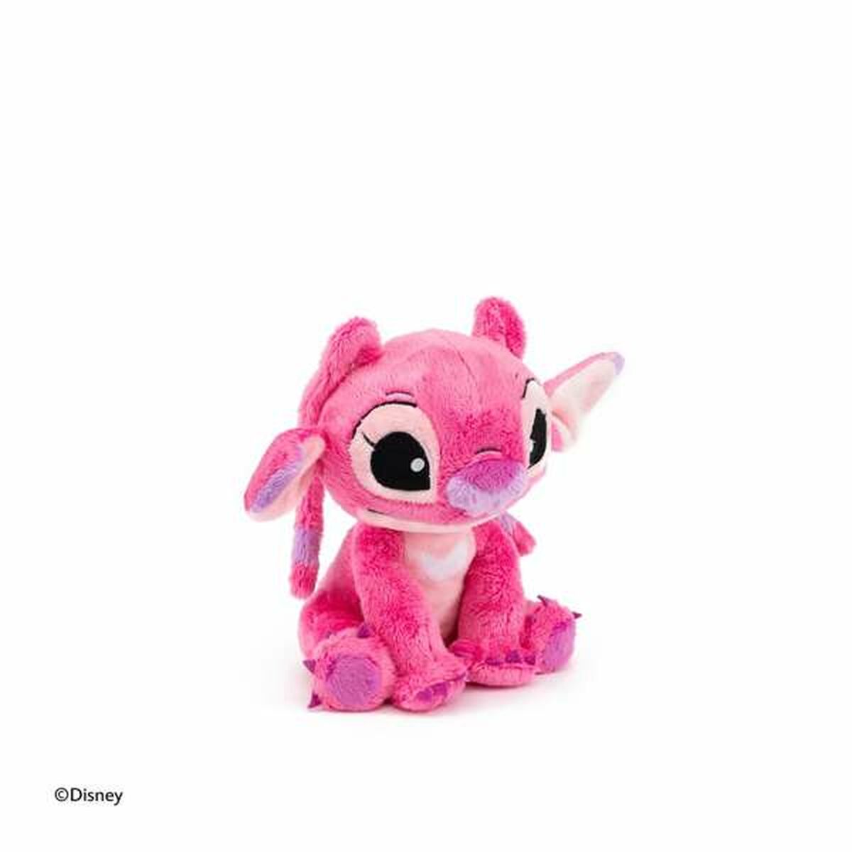 Fluffy toy Stitch 25 cm Pink-Toys and games, Soft Toys-Stitch-Urbanheer