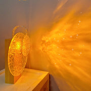 Rechargeable Rgb Rotating Crystal Projection Table Lamp-Home | Garden > Decoration and Lighting > Lamps-EP Design Lab-7.7" x 3" x 10.7"-Urbanheer