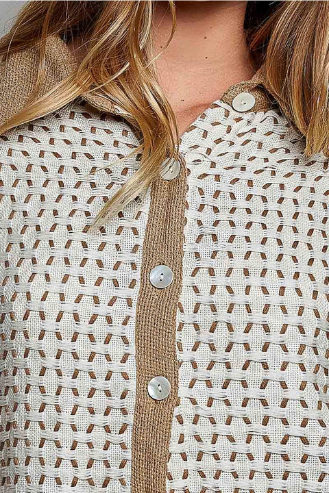 Allover Geometric Modern Bohemian Textured Set