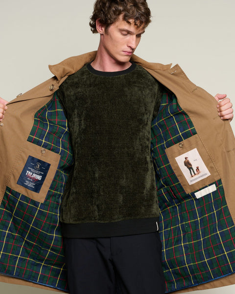 BERGEN Long UNISEX parka with inner membrane