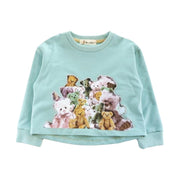 Teddy Print Sweatshirt-doe a dear-2T-Urbanheer
