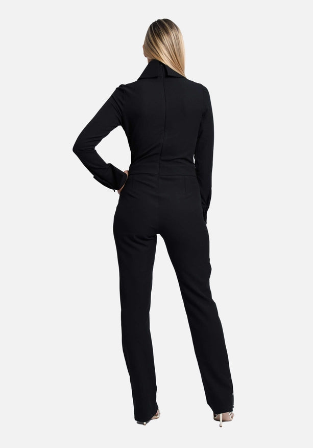 Sabrin Jumpsuit Black-Jumpsuit-AVOURE COUTURE-S-Urbanheer