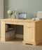 Oakridge Fluted Home Office Desk with Charging Station