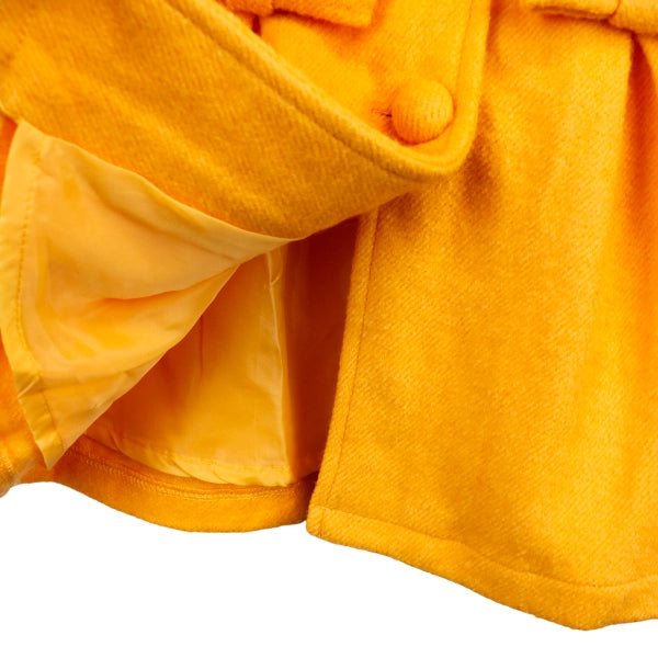 Wooly Dress Coat With Bows-doe a dear-2-Urbanheer