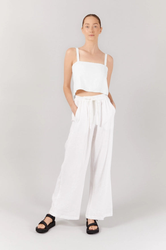 Breeze Crop Top - Off White-TOP-Before Anyone Else-Off White-S/M-Urbanheer