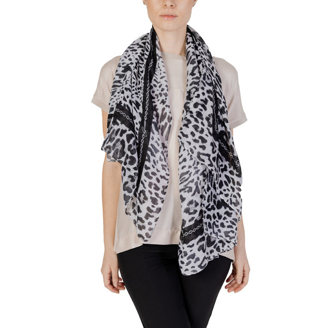 Guess Women Scarve-Accessories Scarves-Guess-black-Urbanheer