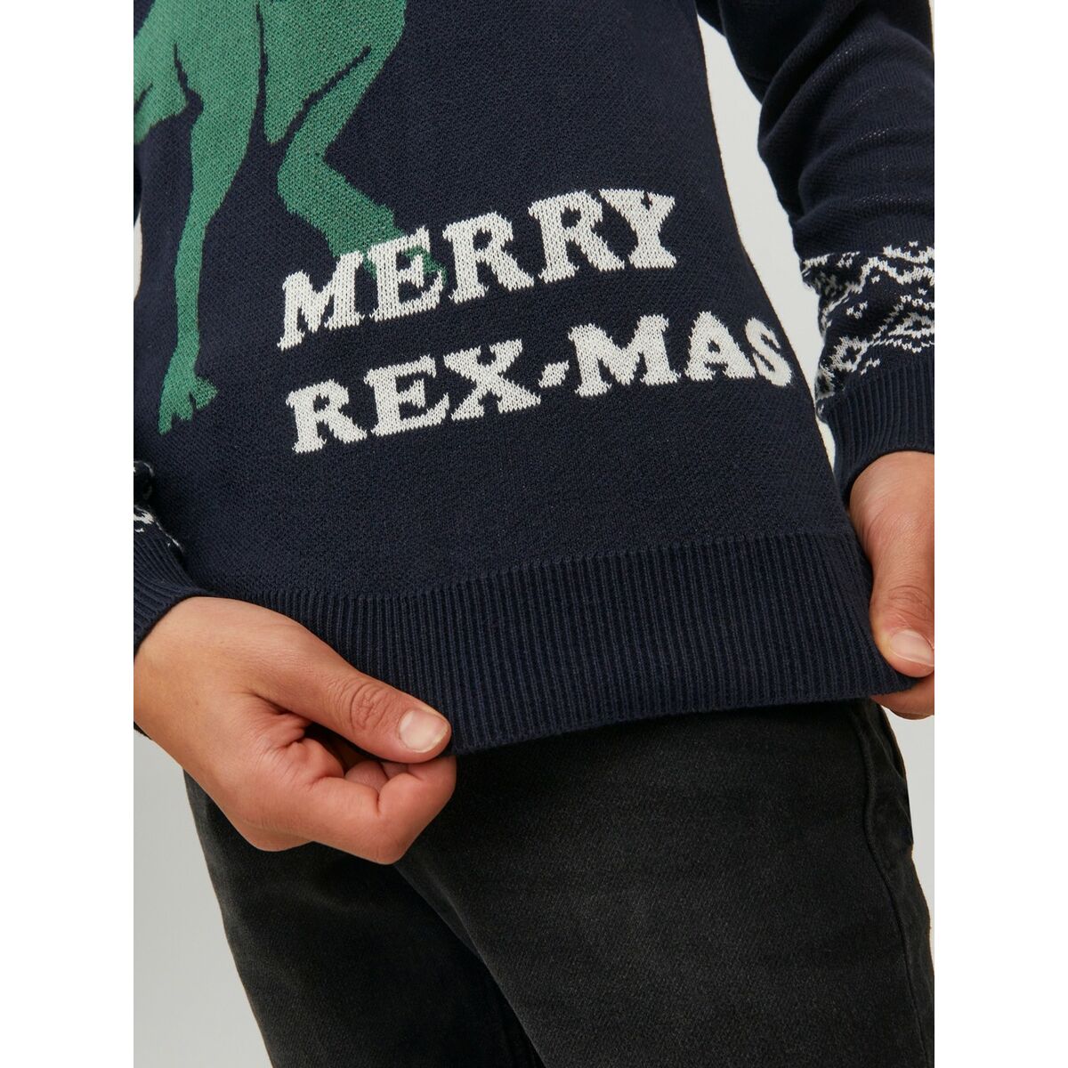 Unisex Jumper Jack & Jones T REX Navy Blue-Clothing, Boys-Jack & Jones-Urbanheer