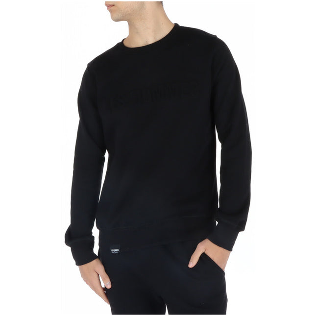 Les Hommes Men Sweatshirts-Clothing Sweatshirts-Les Hommes-black-S-Urbanheer