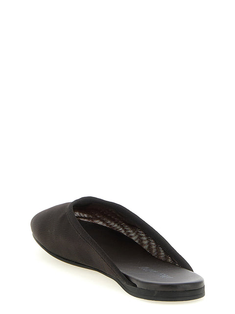 Miu Miu Mesh Fabric Slippers