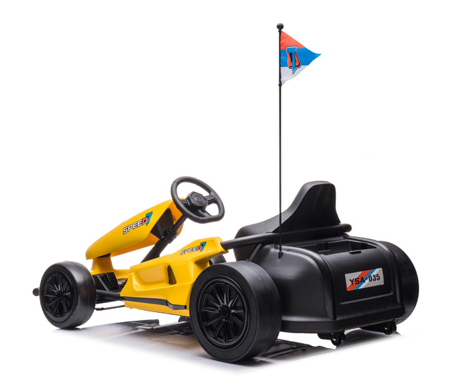 24V Freddo GoKart Drifter 1 Seater Battery Operated Ride on Car-Toys - Kids-Freddo Toys-Urbanheer