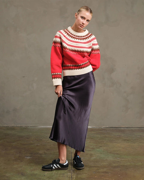 Satin Slip Skirt