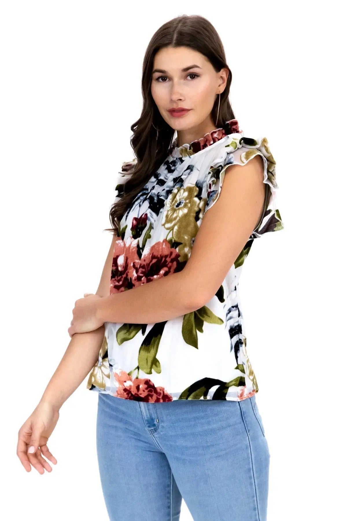 Vixen Top - Vineyard Bloom-Clothing - Women-Eva Franco-XXS-Urbanheer