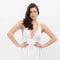Elegant Cotton Mini Camisole Dress 3520-Clothing - Women-Blanca-S-White-Urbanheer