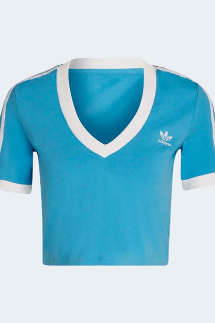 Adidas Women T-Shirt-Clothing T-shirts-Adidas-light blue-36-Urbanheer