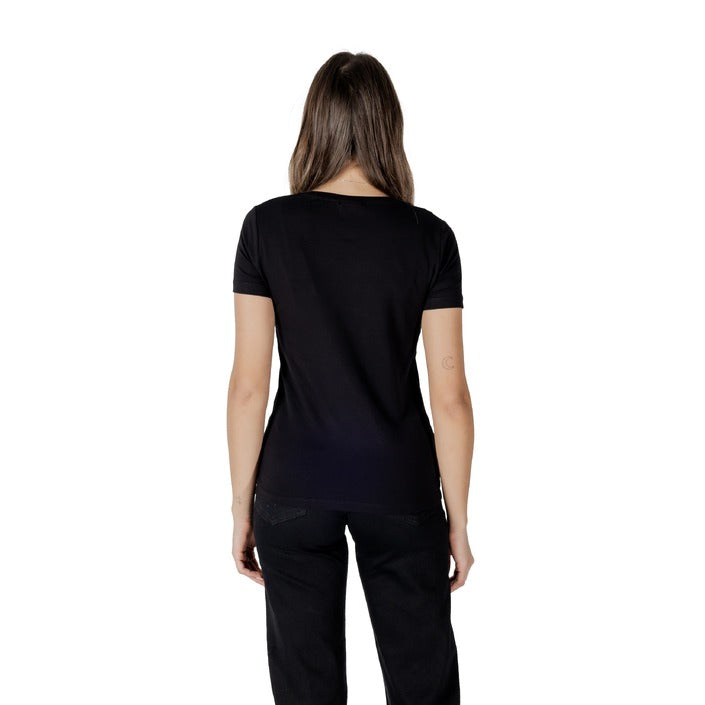 Ea7 Women T-Shirt-Topwear-Ea7-black-XS-Urbanheer