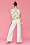 Hannah Loose Fit Checker Knit Top Taupe-TOP-Papermoon-Taupe-S-Urbanheer