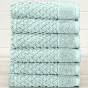6 Pack Cotton Hand Towels - Grayson Collection-Towel-BH Collective-Pink-Urbanheer