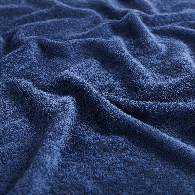 6 Piece Set Cotton Bath Towels - Kasper Collection Midnight Blue-Towel-BH Collective-Midnight Blue-Urbanheer
