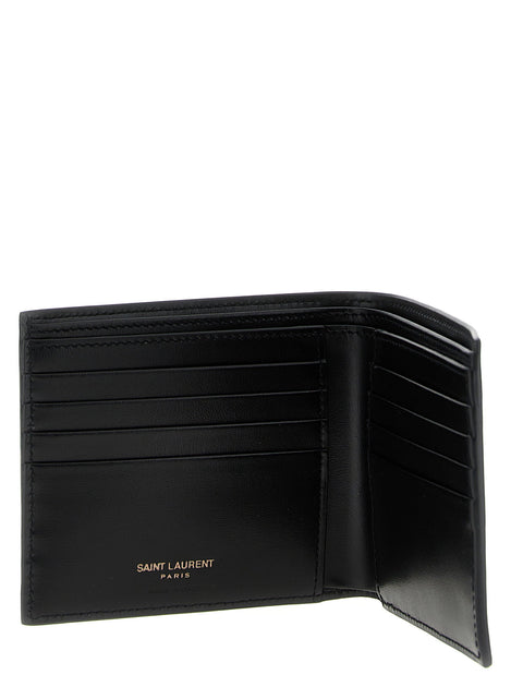 Saint Laurent Logo Leather Wallet