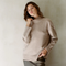 Cashmere Turtle Neck Long Sleeve Top