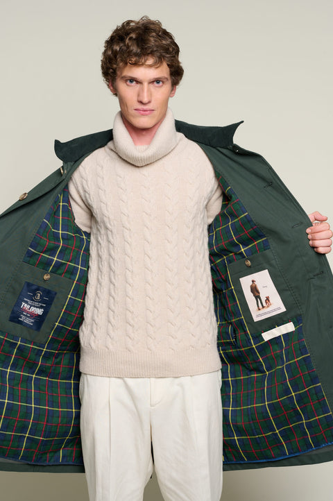 BERGEN Long UNISEX parka with inner membrane