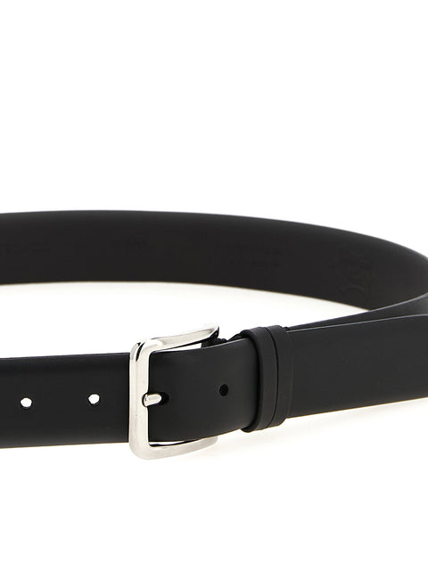 Zerbini Claudio Smooth Leather Belt