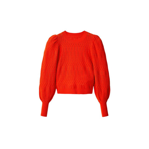 Desigual Orange Viscose Tops & T-Shirt-Desigual-IT40|S-Urbanheer