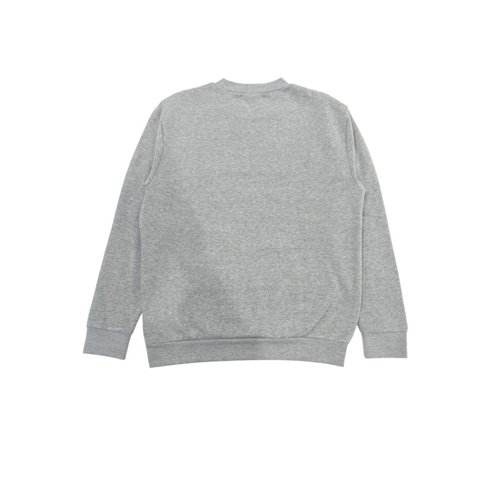 Cavalli Class Gray Cotton Men Sweater-Cavalli Class-S-Urbanheer