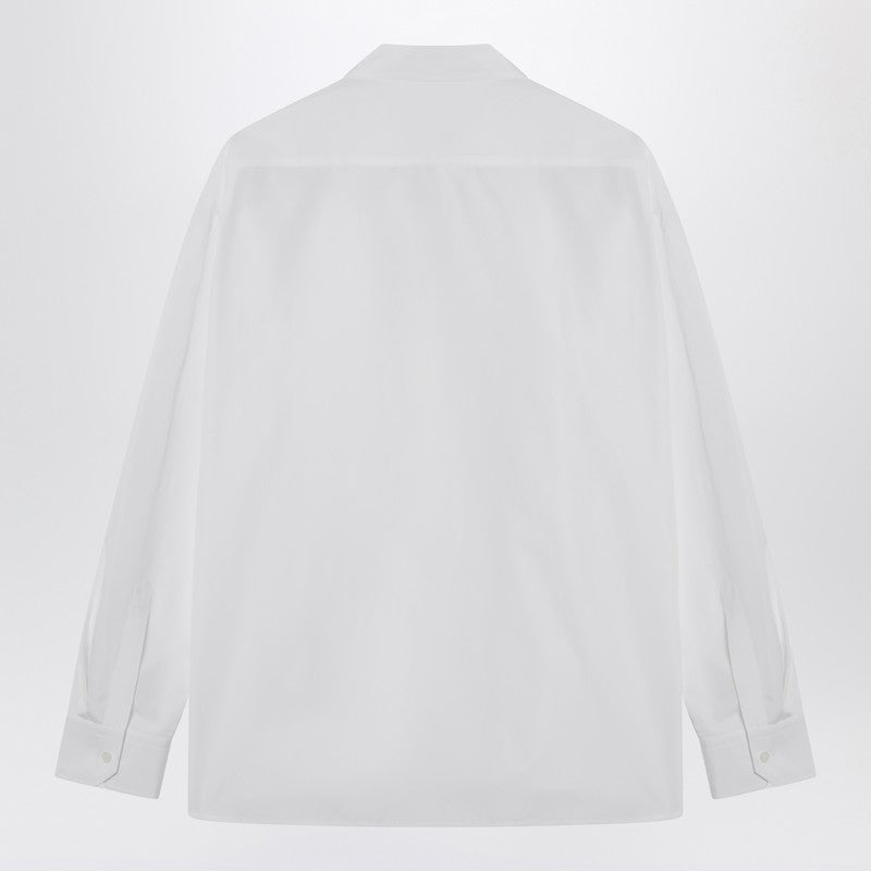 Stella McCartney White Falabella shirt with chains-Shirts-Stella McCartney-42-Urbanheer