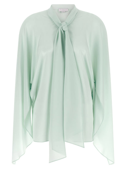 Stella Mccartney Lavallière Collar Shirt