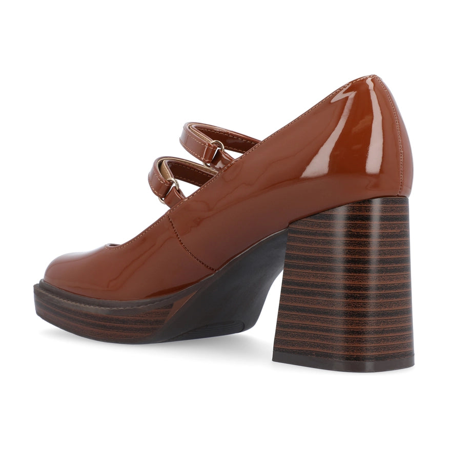 Journee Collection Women's Tru Comfort Foam™ Shasta Pumps Cognac-Shoes Pumps-Journee Collection-7-Urbanheer
