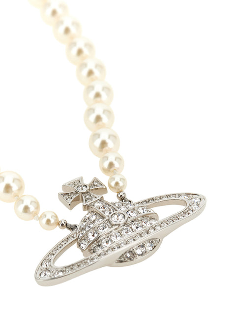 Vivienne Westwood Man. Bas Relief Pearl Necklace