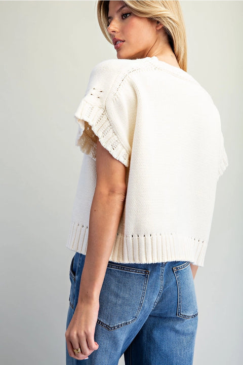 Duck Graphic Sweater Top