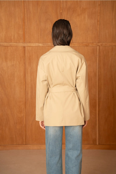 Urban Belted Wrap Jacket