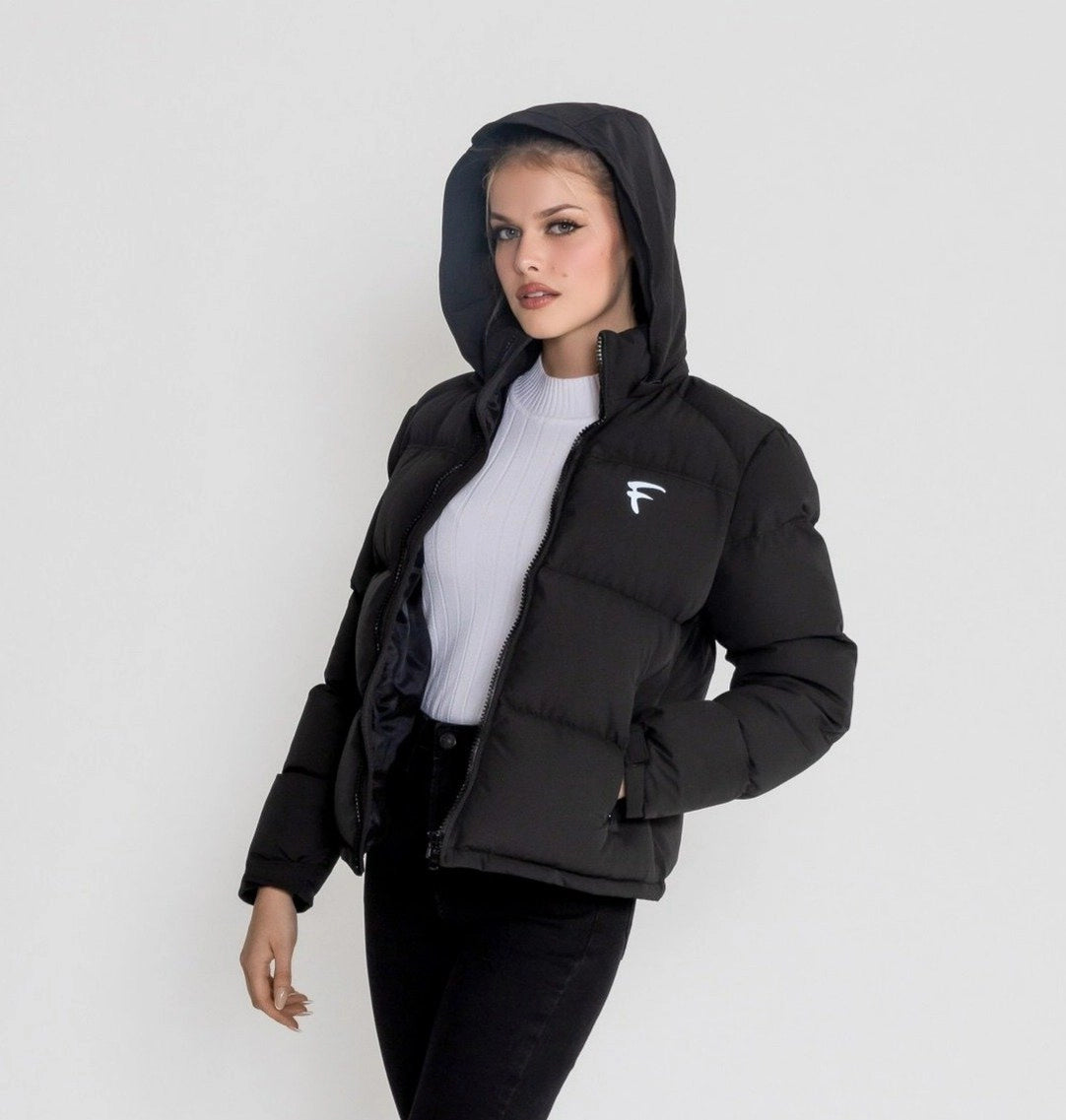 Women'S Vail Winter Puffer Insulated Down Hooded Jacket-Fadcloset-S-Urbanheer