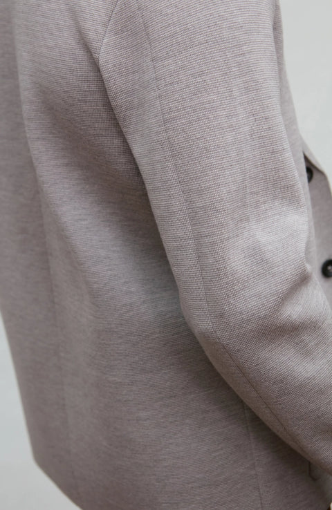 Lightweight Extra Fine Merino Wool Knitted Blazer