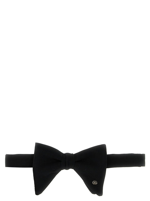 Gucci Silk Crepe Bow Tie