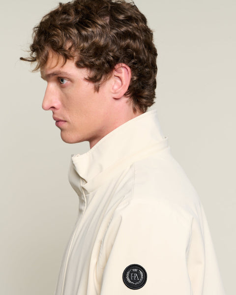 H2O long parka with heat-sealed seams