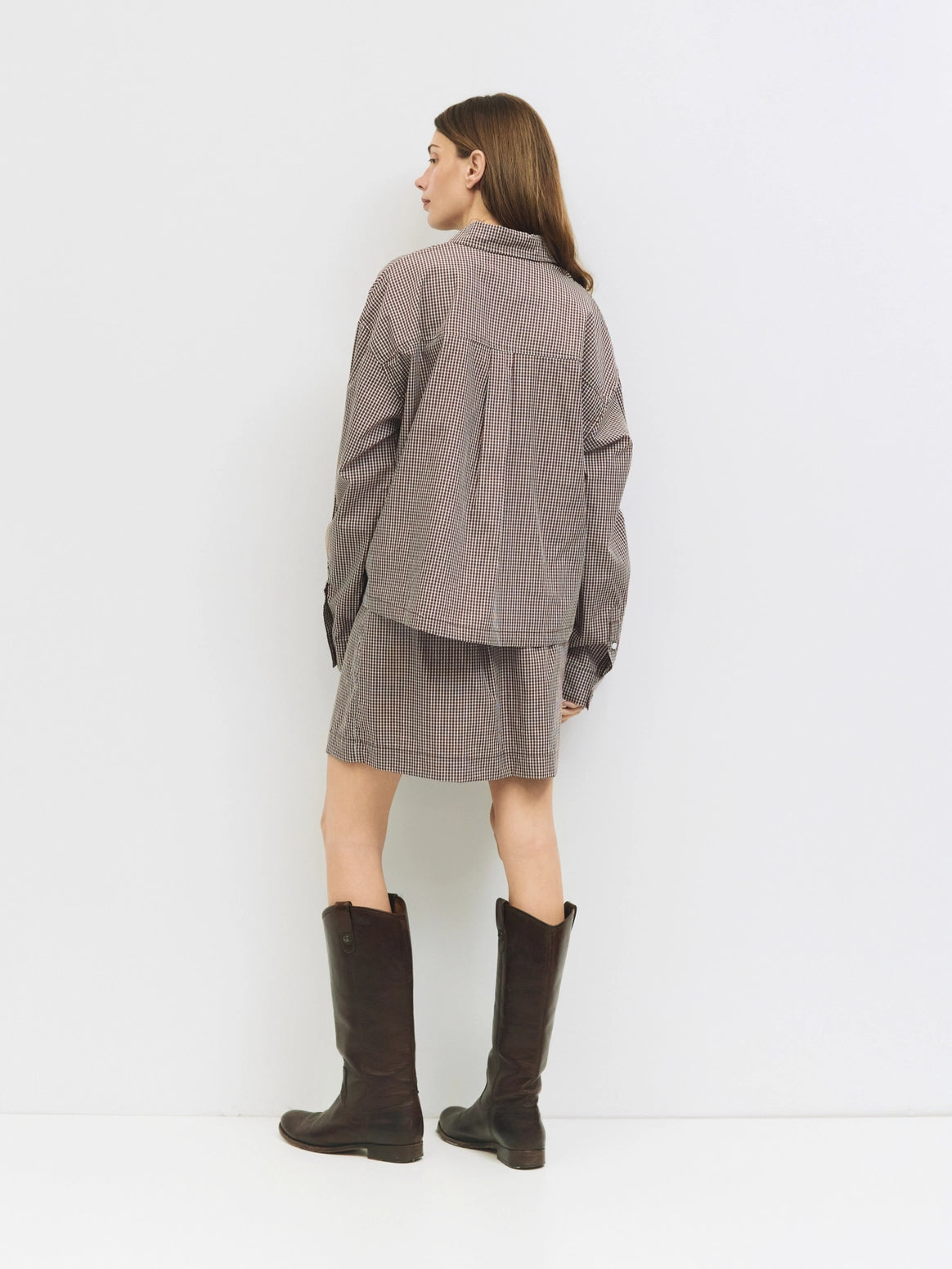 The Gates Skirt Striped Button-Down Mini Skirt