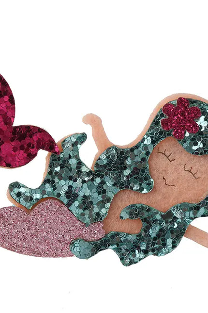 Pretty Mermaids Hair Clips.-Sparkle Sisters By Couture Clips-Turquoise-Urbanheer