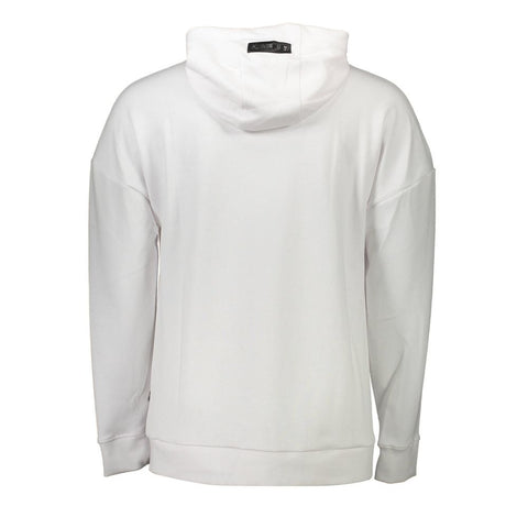 Plein Sport White Cotton Men Sweater-Plein Sport-XL-Urbanheer